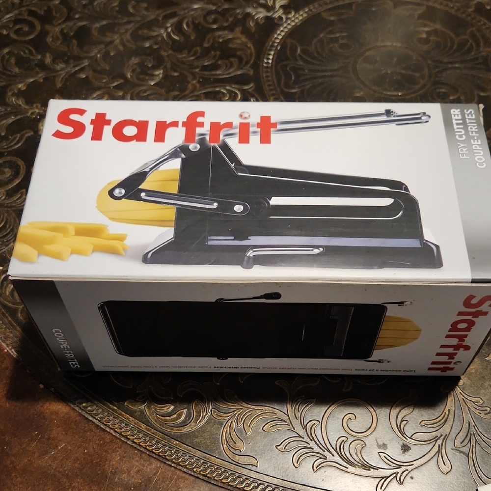 Starfrit Fry Cutter in Black and Yellow